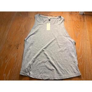 Eberjey Gray Cotton Tank Top Soft Comfortable Casual Summer Regular XL NWT